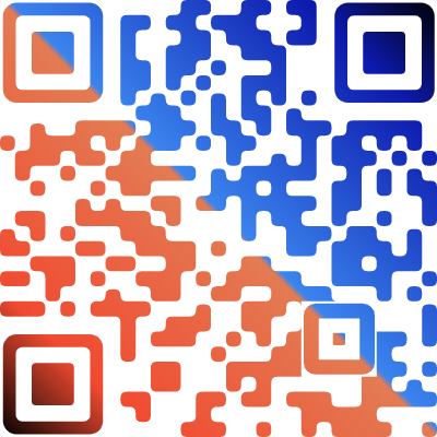 QR Code with gradient