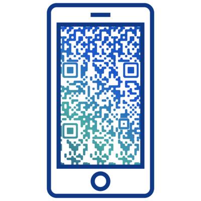 QR Code with gradient